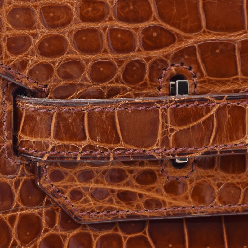 HERMES Hermes Birkin 35 Meal Paladium Bracket □ K engraved (around 2007) Unisex Polosus Handbag A Rank used Ginzo