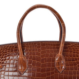 HERMES Hermes Birkin 35 Meal Paladium Bracket □ K engraved (around 2007) Unisex Polosus Handbag A Rank used Ginzo
