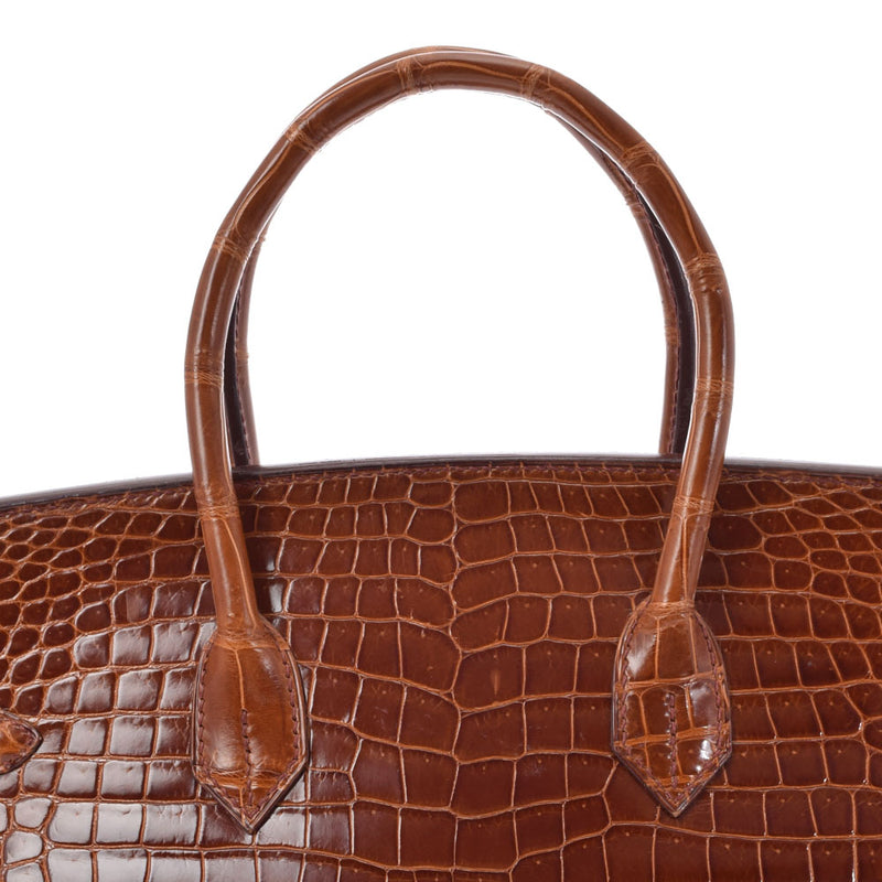 HERMES Hermes Birkin 35 Meal Paladium Bracket □ K engraved (around 2007) Unisex Polosus Handbag A Rank used Ginzo