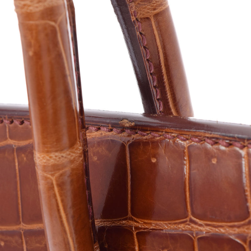 HERMES Hermes Birkin 35 Meal Paladium Bracket □ K engraved (around 2007) Unisex Polosus Handbag A Rank used Ginzo