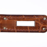 HERMES Hermes Birkin 35 Meal Paladium Bracket □ K engraved (around 2007) Unisex Polosus Handbag A Rank used Ginzo
