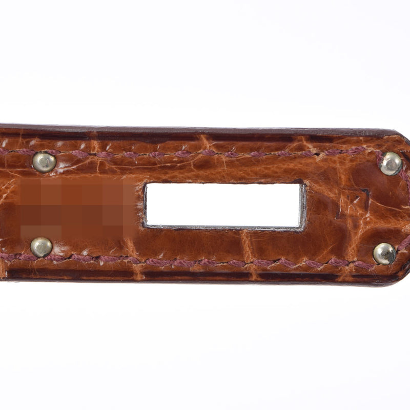HERMES Hermes Birkin 35 Meal Paladium Bracket □ K engraved (around 2007) Unisex Polosus Handbag A Rank used Ginzo