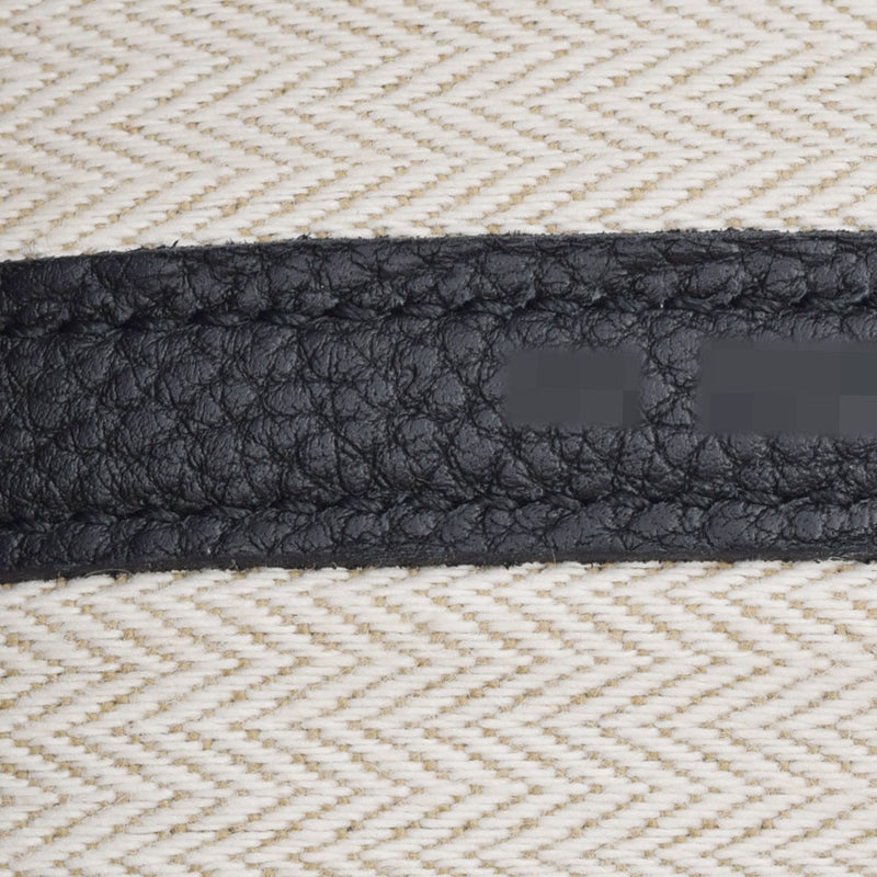 HERMES エルメス ガーデンパーティー PM 黒 Z刻印(2021年頃) ユニセックス ネゴンダ ハンドバッグ Aランク 中古 銀蔵