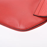 LOUIS VUITTON Louis Vuitton Epi Bam Bag Supreme Collaboration Red/White M53418 Unisex Epireather Body Bag AB Rank Used Ginzo
