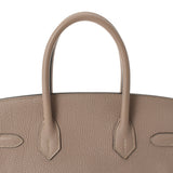 HERMES エルメス バーキン30 トゥルティエールグレー パラジウム金具 □O刻印(2011年頃) レディース トゴ ハンドバッグ Aランク 中古 銀蔵
