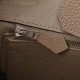 HERMES エルメス バーキン30 トゥルティエールグレー パラジウム金具 □O刻印(2011年頃) レディース トゴ ハンドバッグ Aランク 中古 銀蔵