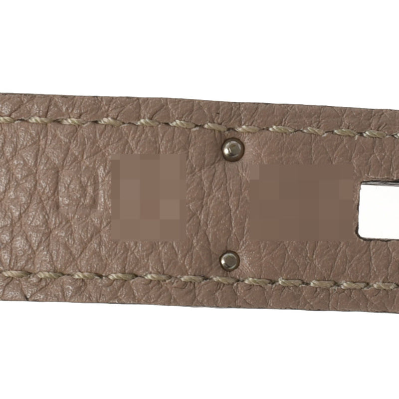 HERMES エルメス バーキン30 トゥルティエールグレー パラジウム金具 □O刻印(2011年頃) レディース トゴ ハンドバッグ Aランク 中古 銀蔵