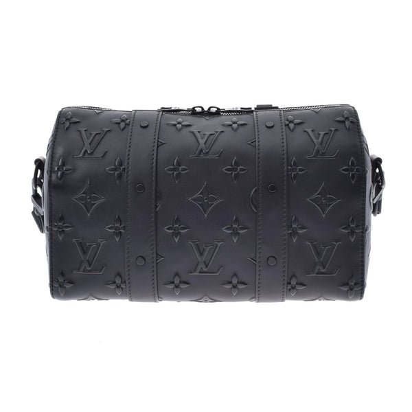 LOUIS VUITTON Louis Vuitton City Kepol Noir M57955 Unisex Monogram Seal Leather Shoulder Bag New Used Ginzo