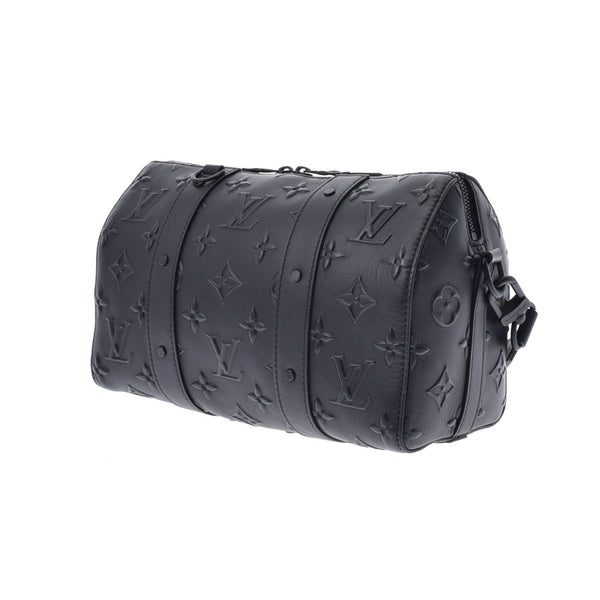 LOUIS VUITTON Louis Vuitton City Kepol Noir M57955 Unisex Monogram Seal Leather Shoulder Bag New Used Ginzo