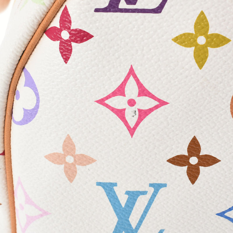 LOUIS VUITTON ルイヴィトン マルチカラー スピーディ 30 ブロン（白） M92643 レディース モノグラムマルチカラー ハンドバッグ ABランク 中古 銀蔵