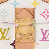 LOUIS VUITTON Louis Vuitton Multicolor Speedy 30 Bron (White) M92643 Ladies Monogram Multicolor Handbag AB Rank Used Ginzo