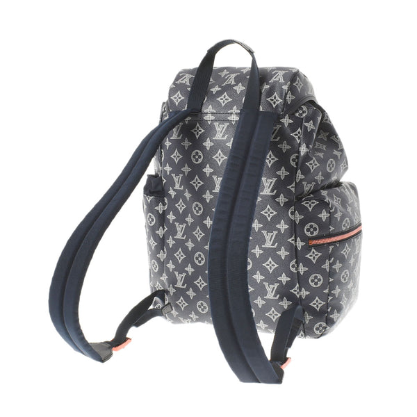 LOUIS VUITTON Louis Vuitton Monogram Ink Discovery Backpack Noir M43693 Men's Monogram Ink Canvas Buck Daypack A Rank Used Ginzo
