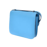 HERMES エルメス コンスタンスミニ 18 ブルーノール シルバー金具 D刻印(2019年頃) レディース ヴォーエプソン ショルダーバッグ 未使用 銀蔵