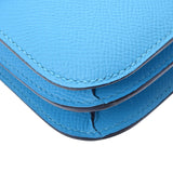 HERMES エルメス コンスタンスミニ 18 ブルーノール シルバー金具 D刻印(2019年頃) レディース ヴォーエプソン ショルダーバッグ 未使用 銀蔵