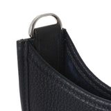 HERMES エルメス エヴリン3 PM  ブルーニュイ パラジウム金具 D刻印(2019年頃) ユニセックス トリヨンクレマンス  ショルダーバッグ Aランク 中古 銀蔵