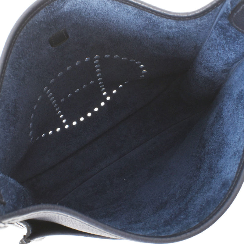 HERMES Hermes Evrin 3 PM Blue Nui Paladium Bracket D (Around 2019) Unisex Toryon Remance Shoulder Bag A Rank Used Ginzo