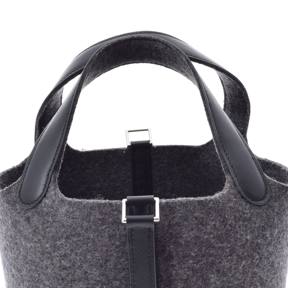 HERMES エルメス ピコタンロック PM グレー シルバー金具 Y刻印(2020  