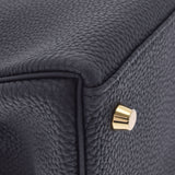 HERMES Hermes Hermes Kelly 28 Touch Sewing Black Gold Bracket Z engraved (around 2021) Ladies Togo Polosus 2WAY Bag Unused Ginzo