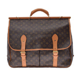 LOUIS VUITTON ルイヴィトン モノグラム サックシャス ブラウン M41140 メンズ モノグラムキャンバス ボストンバッグ ABランク 中古 銀蔵