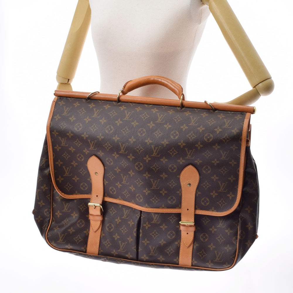 ルイヴィトンサックシャス 14145 ブラウン メンズ モノグラムキャンバス ボストンバッグ M41140 LOUIS VUITTON 中古 –  銀蔵オンライン