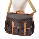 LOUIS VUITTON ルイヴィトン モノグラム サックシャス ブラウン M41140 メンズ モノグラムキャンバス ボストンバッグ ABランク 中古 銀蔵