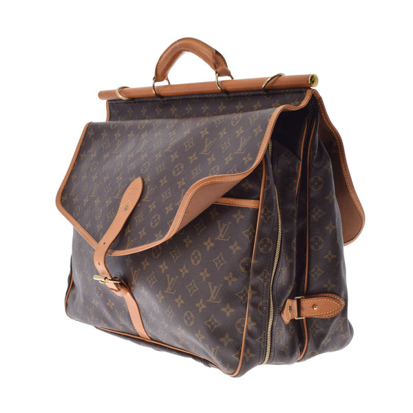 LOUIS VUITTON ルイヴィトン モノグラム サックシャス ブラウン M41140 メンズ モノグラムキャンバス ボストンバッグ ABランク 中古 銀蔵