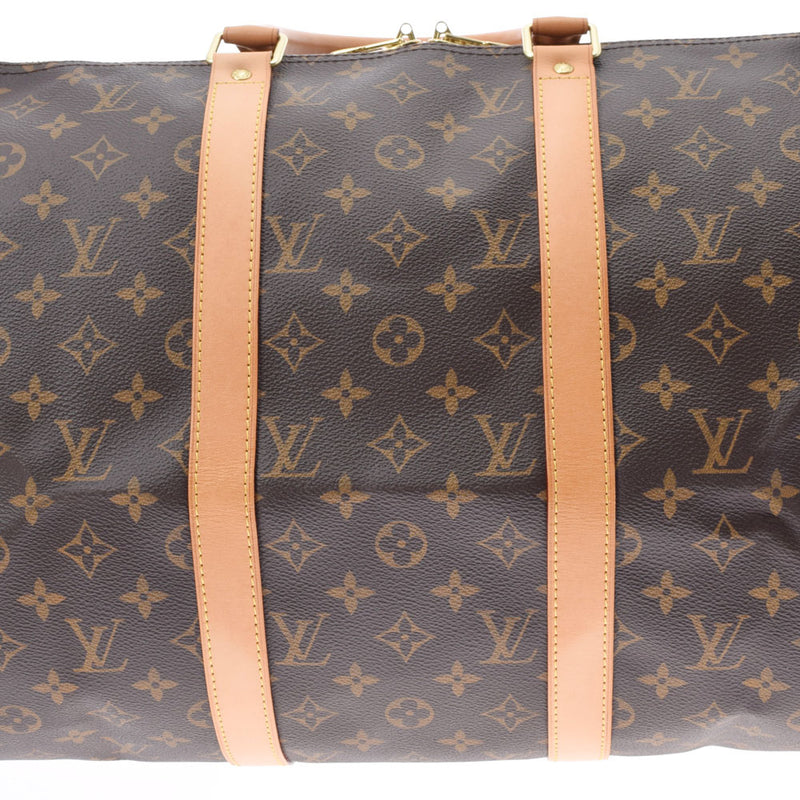 LOUIS VUITTON ルイヴィトン モノグラム キーポルバンドリエール50 ブラウン M41426  ユニセックス モノグラムキャンバス ボストンバッグ Aランク 中古 銀蔵