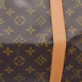 LOUIS VUITTON ルイヴィトン モノグラム サックスープル45 ブラウン M41624 レディース モノグラムキャンバス ボストンバッグ Bランク 中古 銀蔵