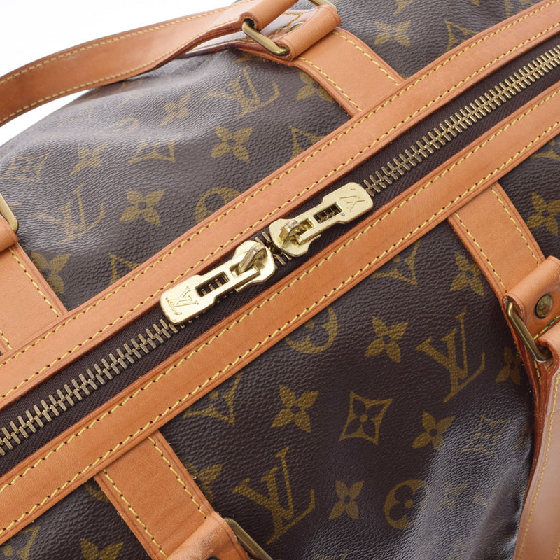 LOUIS VUITTON ルイヴィトン モノグラム サックスープル45 ブラウン M41624 レディース モノグラムキャンバス ボストンバッグ Bランク 中古 銀蔵