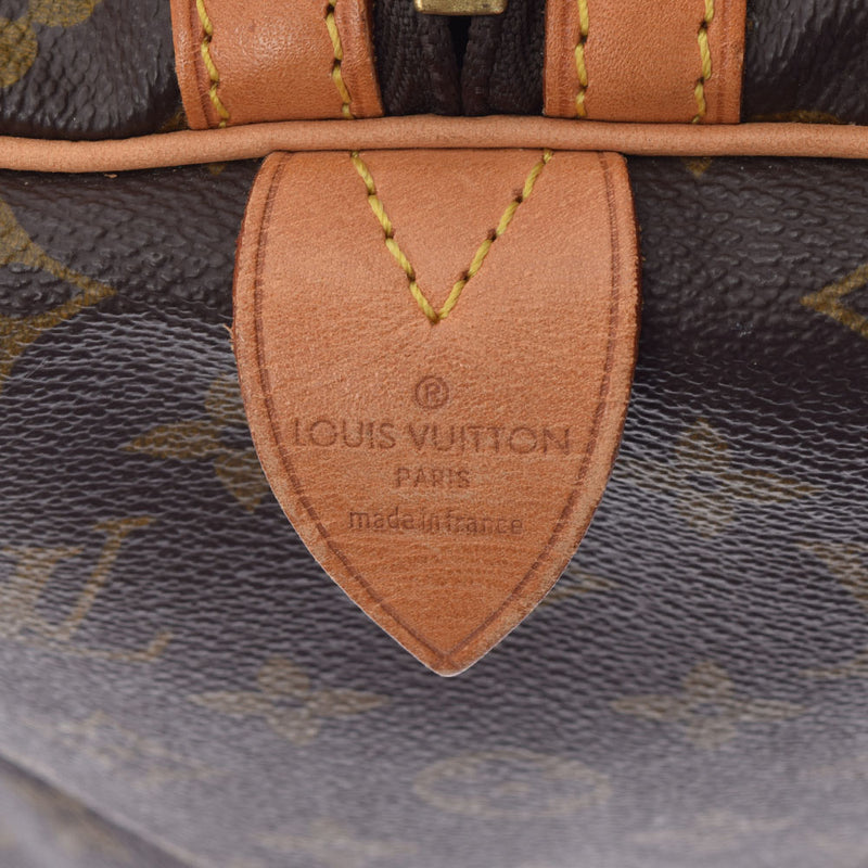 LOUIS VUITTON ルイヴィトン モノグラム サックスープル45 ブラウン M41624 レディース モノグラムキャンバス ボストンバッグ Bランク 中古 銀蔵