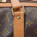 LOUIS VUITTON ルイヴィトン モノグラム サックスープル45 ブラウン M41624 レディース モノグラムキャンバス ボストンバッグ Bランク 中古 銀蔵