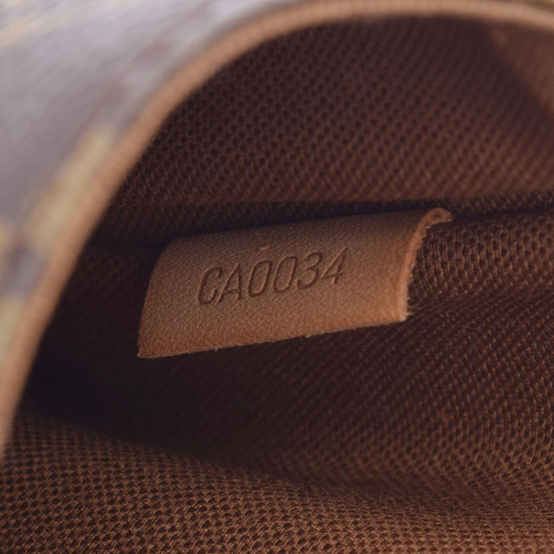 LOUIS VUITTON ルイヴィトン モノグラム ポシェットガンジュ ブラウン M51870 ユニセックス モノグラムキャンバス ボディバッグ ABランク 中古 銀蔵