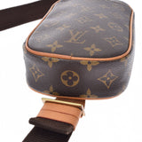 LOUIS VUITTON ルイヴィトン モノグラム ポシェットガンジュ ブラウン M51870 ユニセックス モノグラムキャンバス ボディバッグ ABランク 中古 銀蔵