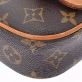 LOUIS VUITTON ルイヴィトン モノグラム ポシェットガンジュ ブラウン M51870 ユニセックス モノグラムキャンバス ボディバッグ ABランク 中古 銀蔵