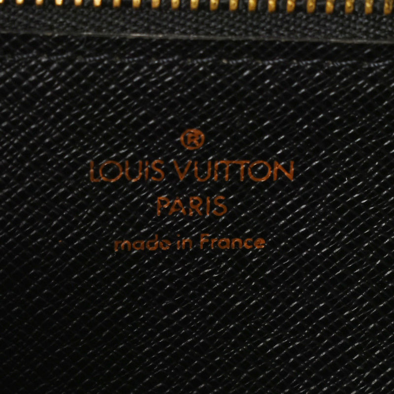 LOUIS VUITTON ルイヴィトン アールデコ 黒 M52632 レディース エピレザー セカンドバッグ ABランク 中古 銀蔵