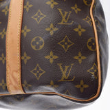 LOUIS VUITTON ルイヴィトン モノグラム キーポルバンドリエール55 ブラウン M41414 ユニセックス モノグラムキャンバス ボストンバッグ Bランク 中古 銀蔵