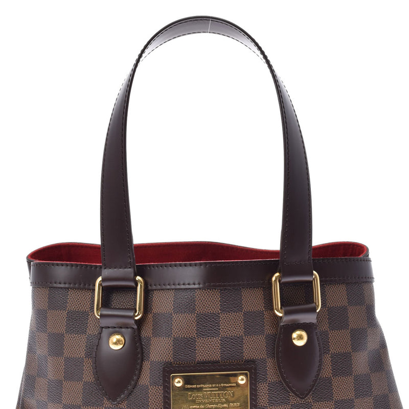 LOUIS VUITTON Louis Vuitton Hamsted PM Brown N51205 Ladies Dami Canbus Handbag A Rank used Ginzo