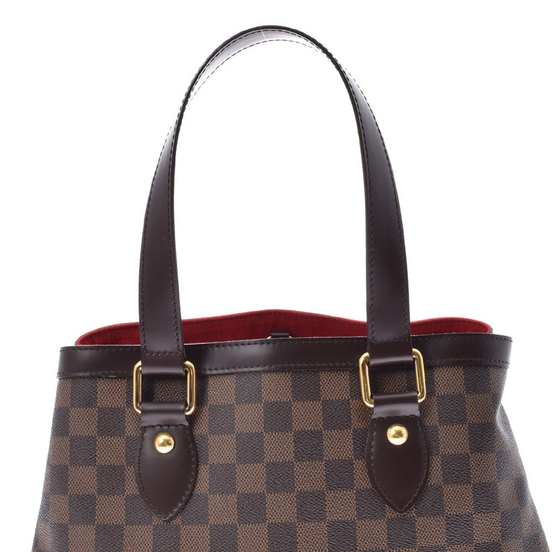 LOUIS VUITTON ルイヴィトン ハムステッドPM ブラウン N51205 レディース ダミエキャンバス ハンドバッグ Aランク 中古 銀蔵