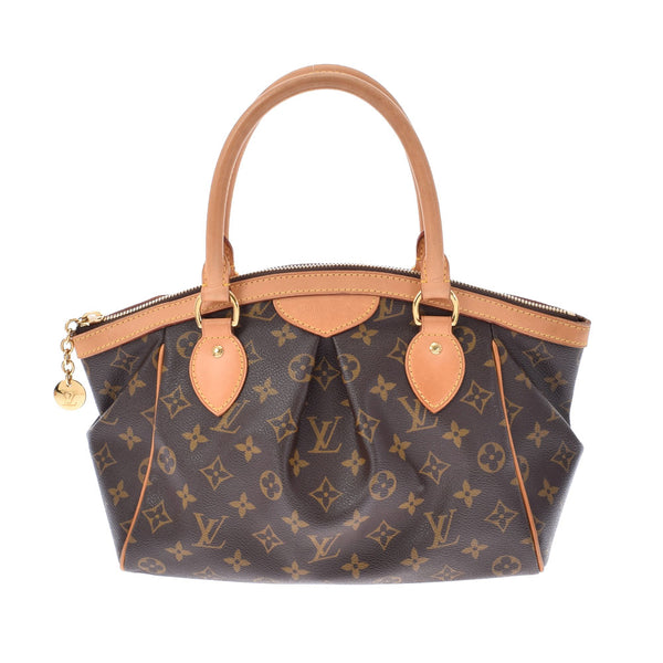 LOUIS VUITTON ルイヴィトン モノグラム ティヴォリ PM ブラウン M40143 レディース モノグラムキャンバス ハンドバッグ ABランク 中古 銀蔵