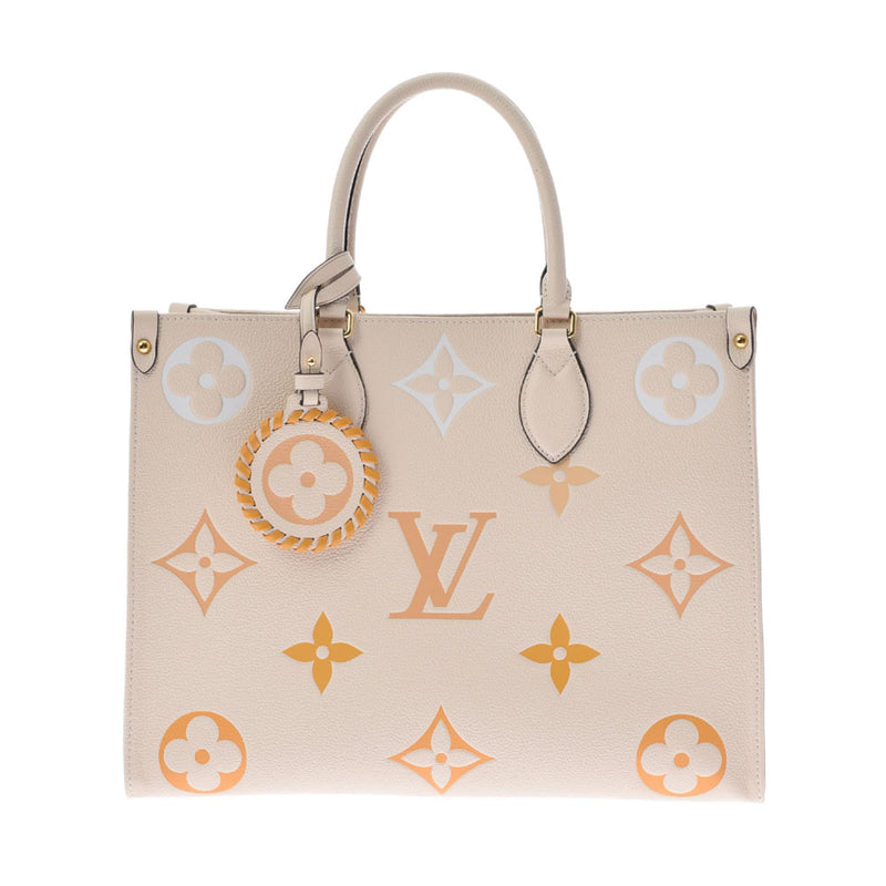 【超希少】ルイヴィトンshopping bag in beige canvas横45cm