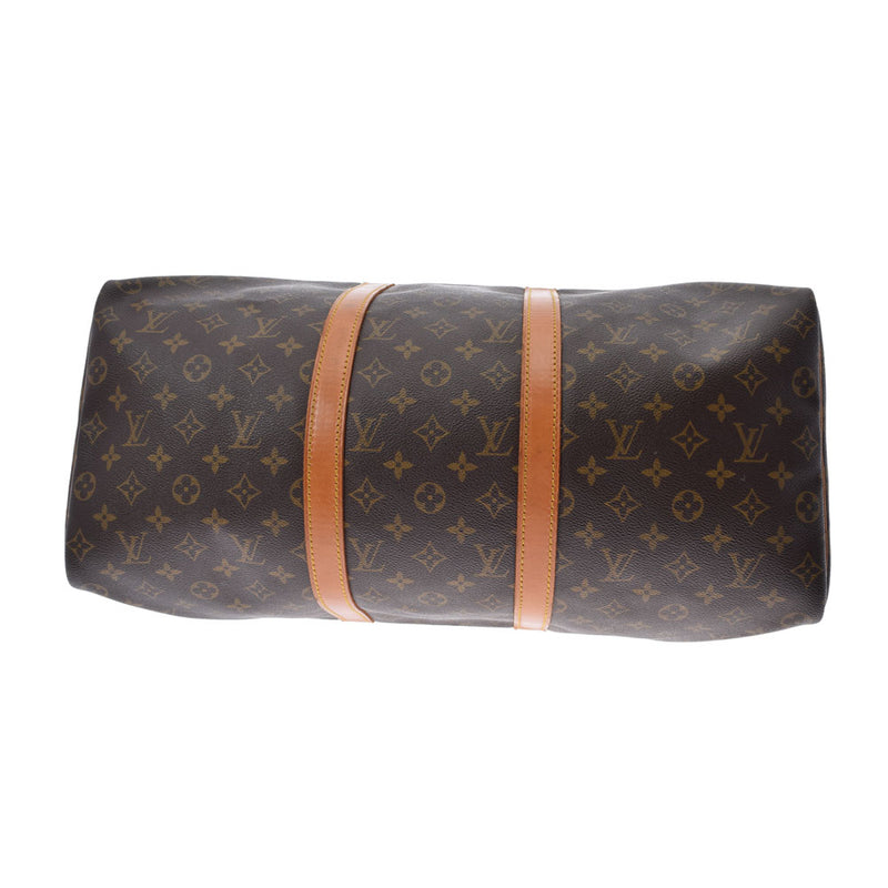 LOUIS VUITTON ルイヴィトン モノグラム キーポルバンドリエール50 ブラウン M41426  ユニセックス モノグラムキャンバス ボストンバッグ Bランク 中古 銀蔵