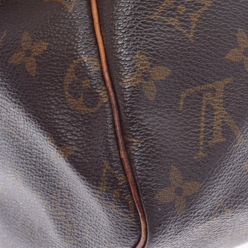 LOUIS VUITTON ルイヴィトン モノグラム スピーディ30 ブラウン M41526 レディース モノグラムキャンバス ハンドバッグ Bランク 中古 銀蔵