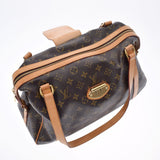 LOUIS VUITTON ルイヴィトン モノグラム ストレーザーPM ブラウン M51186 レディース モノグラムキャンバス レザー ショルダーバッグ ABランク 中古 銀蔵