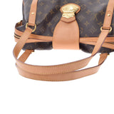 LOUIS VUITTON ルイヴィトン モノグラム ストレーザーPM ブラウン M51186 レディース モノグラムキャンバス レザー ショルダーバッグ ABランク 中古 銀蔵