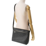 LOUIS VUITTON ルイヴィトン ダミエ グラフィット ミックPM NM 黒 N40003 メンズ ダミエグラフィットキャンバス ショルダーバッグ ABランク 中古 銀蔵