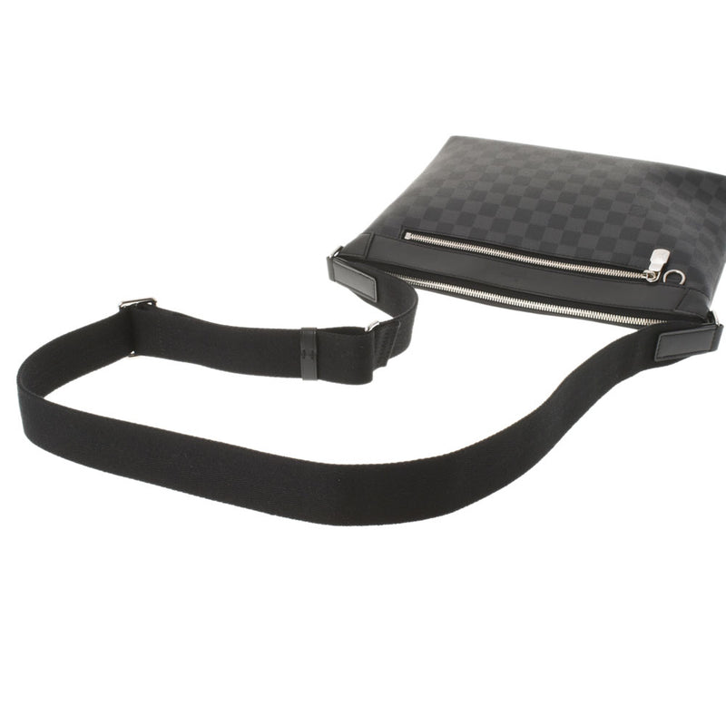 LOUIS VUITTON ルイヴィトン ダミエ グラフィット ミックPM NM 黒 N40003 メンズ ダミエグラフィットキャンバス ショルダーバッグ ABランク 中古 銀蔵