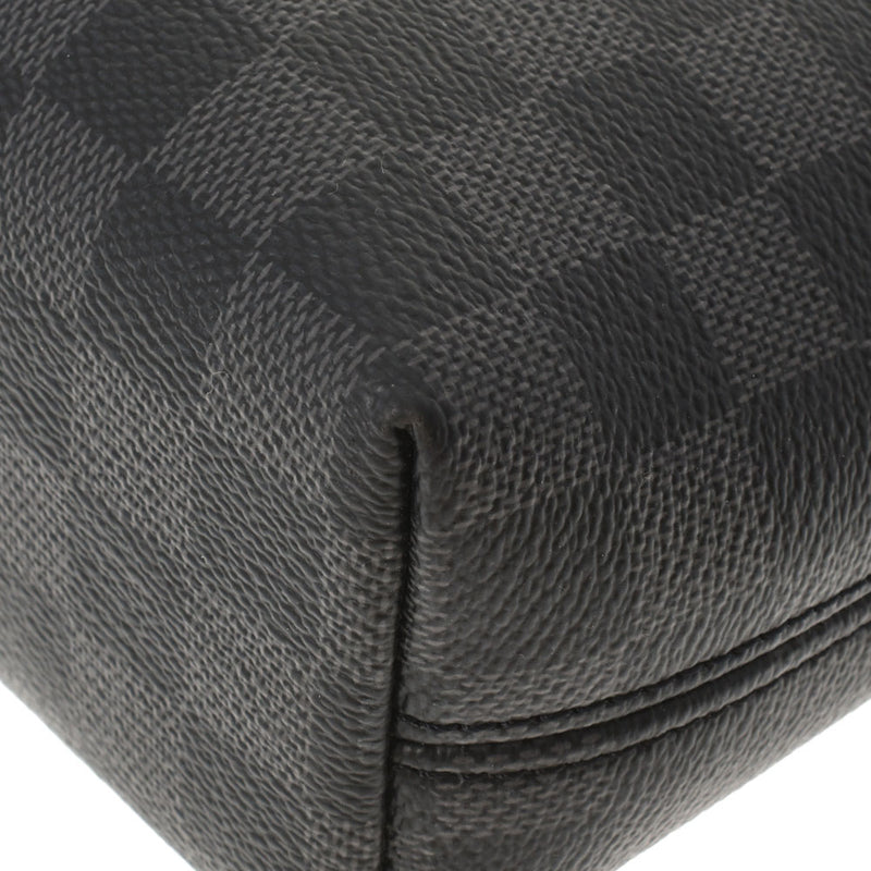LOUIS VUITTON ルイヴィトン ダミエ グラフィット ミックPM NM 黒 N40003 メンズ ダミエグラフィットキャンバス ショルダーバッグ ABランク 中古 銀蔵