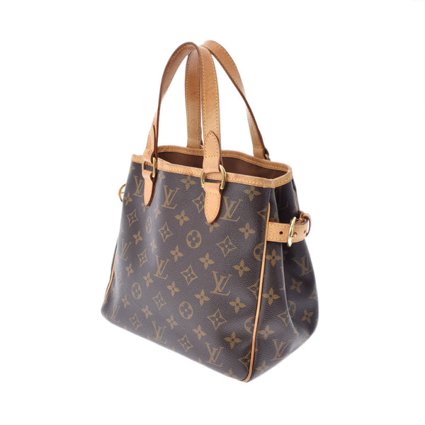 LOUIS VUITTON ルイヴィトン モノグラム バティニョール ブラウン M51156 レディース モノグラムキャンバス ハンドバッグ Bランク 中古 銀蔵