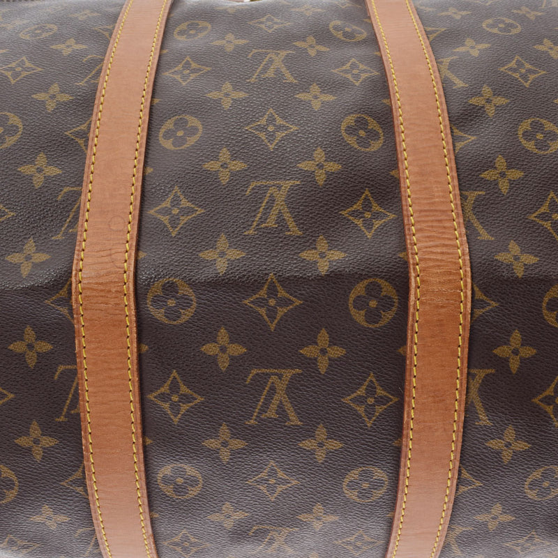 LOUIS VUITTON ルイヴィトン モノグラム キーポル バンドリエール55 ブラウン M41414 ユニセックス モノグラムキャンバス ボストンバッグ Bランク 中古 銀蔵