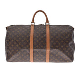 LOUIS VUITTON ルイヴィトン モノグラム キーポル バンドリエール55 ブラウン M41414 ユニセックス モノグラムキャンバス ボストンバッグ Bランク 中古 銀蔵